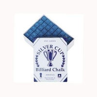 Blue Silver Cup Chalk Box of 144pcs