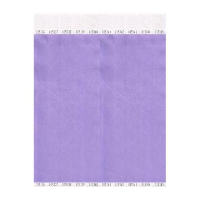 Lavendar Tyvek 19mm Wristbands