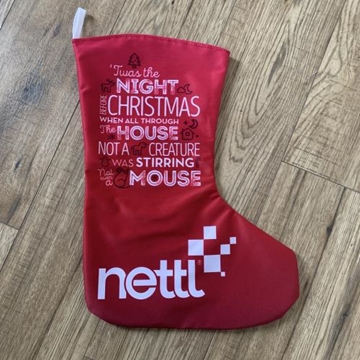 Custom Printed Christmas stocking