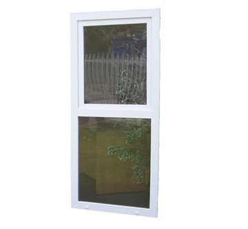 Full Height Glazed Window Panel C/W D/G Toughened Glass