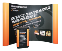 Custom Made Eco-Magnetic Easy pop-Up Kit - Curved