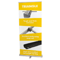 Triangle R Banner Stand For Events