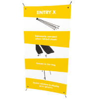 Bespoke Entry X Banner For Events