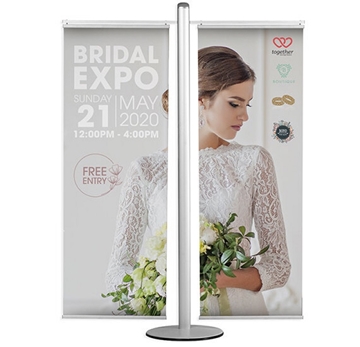Banner Set (Poster Hangers) For Show Rooms