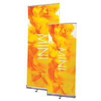 Custom Made Mini R Banner  Stand For Show Rooms