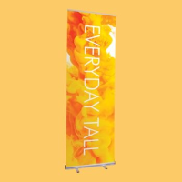 Custom Made Everyday Tall R Banner For The Retail Industry