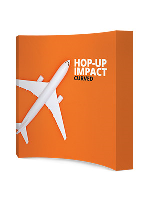 Custom Made Hop-Up Impact Curved For The Retail Industry