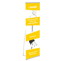 Bespoke L Banner For The Retail Industry