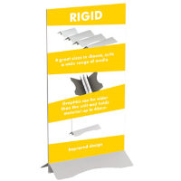 Bespoke Rigid Banner Stand For The Retail Industry