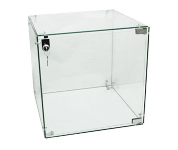 Glass Cube Display Cabinets