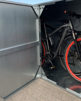 High Quality Horizontal Bike Lockers For Colleges