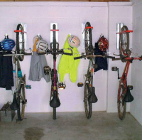 BikeAway Wall Hoops And Chains For Storage Solutions