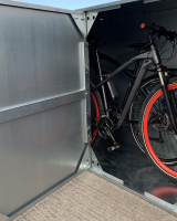 Custom Made Horizontal Bike Lockers For Universities 