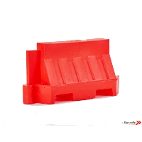Plastic Road Traffic Barrier - 1000mm Continental Separator - Red
CONTINENTAL-1000R