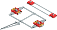 Custom Made ISO Container Machine Skates For Container Movement