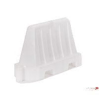 Plastic Road Traffic Barrier - 1000mm Utility Separator - White Suppliers