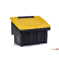 Grit Bin Lockable Black Body Yellow Lid 7cu.ft (200ltr) Suppliers