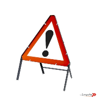 Other Danger - Triangular UK Temporary Road Sign: Metal Frame Suppliers