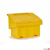 Grit Bin For Road Salt 7cu.ft (200ltr) Yellow Lockable Suppliers