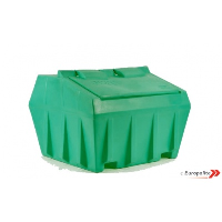 Grit Bin For Road Salt - 36cu.ft (1020ltr) Green Lockable Manufacturers