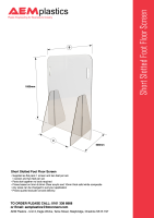 Manufacturers Of Free-Standing Protection Screens For Pharmacies