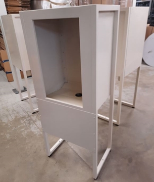Bespoke Fume extraction booth Bletchley