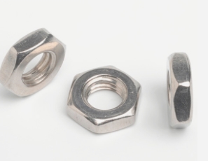 Stainless Steel Hexagon Thin Nuts