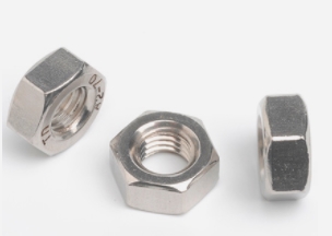 Stainless Steel Left Hand Thread Hexagon Full Nuts DIN 934