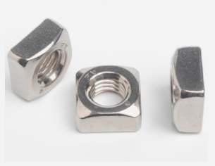 Stainless Steel Chamfered Square Nuts