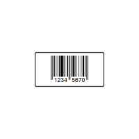 Custom Printed Barcode Labels - EAN 8 / EAN 13 - Roll Of 1000 For Online Retailers