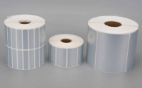 UK Based Manufacturer Of Plain Ultra High Temperature Resistant Silver Polyester Labels - 1000 Labels