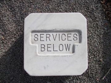 Services Below Marker Block