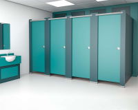 Robust Toilet Cubicles for Schools