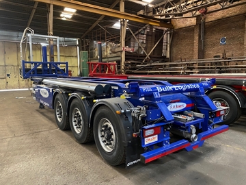 Clayden 20-30ft Container Tipping Chassis For Sales