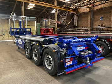 Providers Of Clayden 20-30ft Container Tipping Chassis For Sales