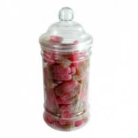 500 ML CLEAR VICTORIAN JAR - 70MM NECK