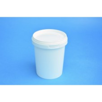 520 ML WHITE TAMPER EVIDENT TUB and LID