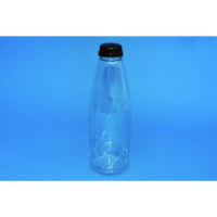 750 ML CLEAR ROUND PET BOTTLE