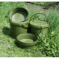 JET 107-P - Round Tapered Bucket - Green Special