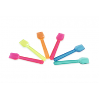 93mm Coloured Ice Cream Spoons x 1000