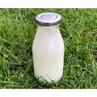 250ml Glass Milk Bottles x 24