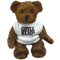 5" Charlie Bear with White T Shirt