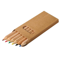 6 Piece 9cm Pencil Set