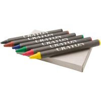 6 piece crayon set