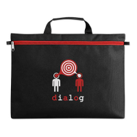 600D polyester document bag