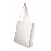 7oz Natural Cotton Bag with Gusset