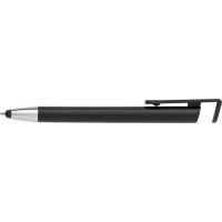 ABS ballpen with phone holder and rubber tip