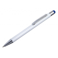 Aluminium and plastic ballpen.