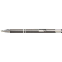 Aluminium ballpen with UV coating