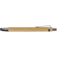 Bamboo ballpen with rubber tip